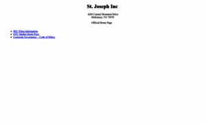 Stjosephinc.net thumbnail