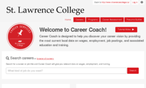 Stlawrence.emsicareercoach.ca thumbnail