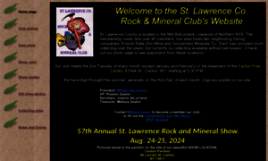 Stlawrencecountymineralclub.org thumbnail