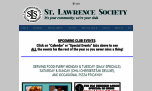 Stlawrencesociety.com thumbnail