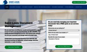 Stlouisdocumentscanning.com thumbnail