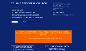 Stlukechardon.org thumbnail