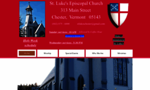 Stlukesepiscopalvt.org thumbnail