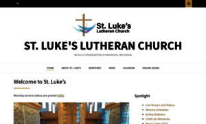 Stlukeslutheran.org thumbnail