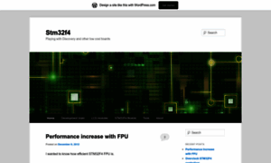 Stm32f4.wordpress.com thumbnail