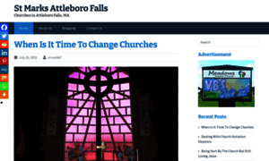 Stmarks-attleborofalls.org thumbnail