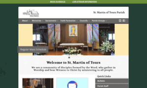 Stmartintourschurch.org thumbnail