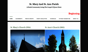 Stmary-stannparish.net thumbnail