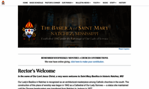 Stmarybasilica.org thumbnail