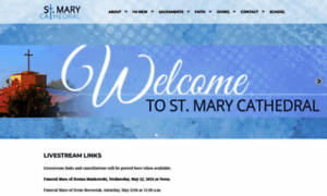 Stmarycathedral.org thumbnail