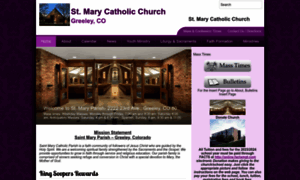 Stmarygreeley.org thumbnail