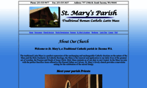 Stmarys-parish.org thumbnail