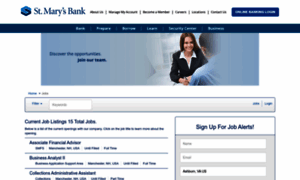 Stmarysbank.applicantpro.com thumbnail