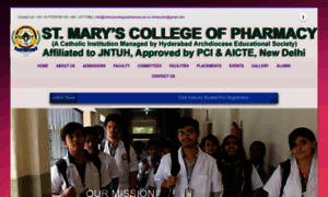 Stmaryscollegeofpharmacy.ac.in thumbnail