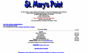 Stmaryspoint.org thumbnail