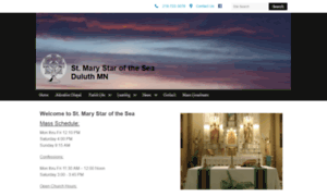 Stmarystaroftheseaduluth.com thumbnail