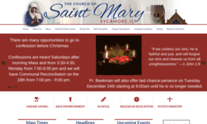 Stmarysycamore.org thumbnail