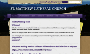 Stmatthewspokane.org thumbnail