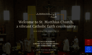 Stmatthiasparish.net thumbnail