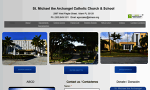 Stmichaelmiami.org thumbnail