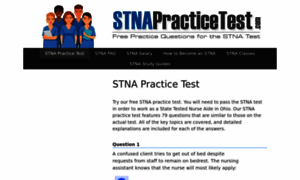 Stnapracticetest.com thumbnail