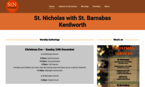 Stnicholaskenilworth.org.uk thumbnail