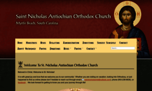 Stnicholasmb.org thumbnail