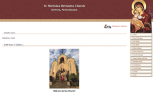 Stnicholasorthodoxdonora.org thumbnail