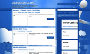 Stock-cash-calls.blogspot.com thumbnail