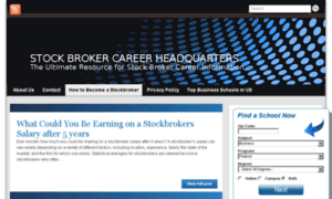 Stockbrokercareerhq.com thumbnail