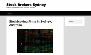 Stockbrokerssydney.net.au thumbnail