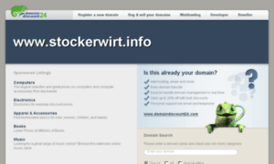 Stockerwirt.info thumbnail