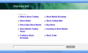 Stockex.biz thumbnail