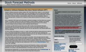 Stockforecast.wordpress.com thumbnail