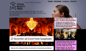 Stockholmbeautyweek.se thumbnail