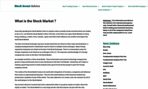 Stockinvestadvice.com thumbnail