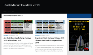 Stockmarket-holidays.com thumbnail