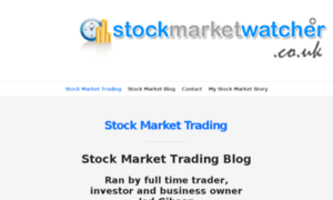 Stockmarketwatcher.co.uk thumbnail