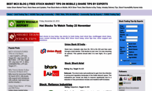 Stocks-intraday-tips.blogspot.com thumbnail