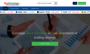 Stocksearning.com thumbnail