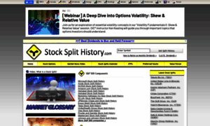 Stocksplithistory.com thumbnail