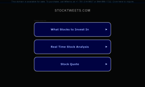 Stocktweets.com thumbnail