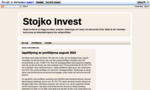 Stojkoinvest.blogspot.com thumbnail