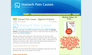 Stomachpaincauses.com thumbnail