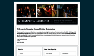 Stompingground.campbrainregistration.com thumbnail