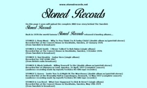 Stonedrecords.net thumbnail