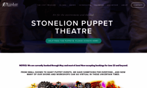 Stonelionpuppets.org thumbnail