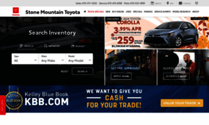 Stonemountaintoyota.com thumbnail