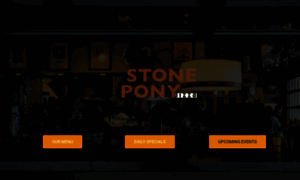 Stoneponypizza.com thumbnail