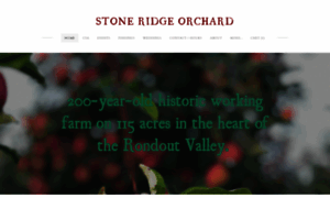 Stoneridgeorchard.us thumbnail